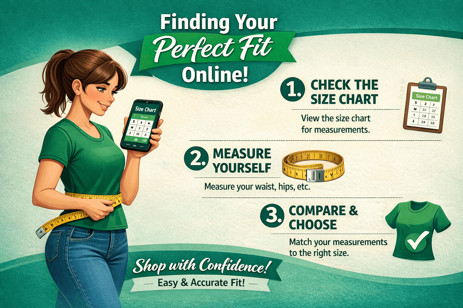 How to Read a Size Chart Customer Guide